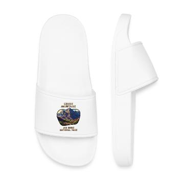 Big Bend National Park Chisos Mountains Hiking - Kids’ Pool Sliders - white - Front