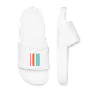 Je m’appelle Barbara - Claquettes enfant - blanc - Devant