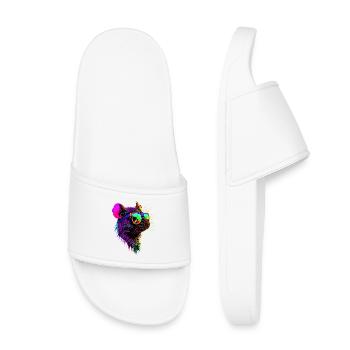 Rats Souris mignonnes Souris Souris naines Souris - Claquettes enfant - blanc - Devant