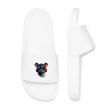 Rats Souris mignonnes Souris Souris naines Souris - Claquettes enfant - blanc - Devant