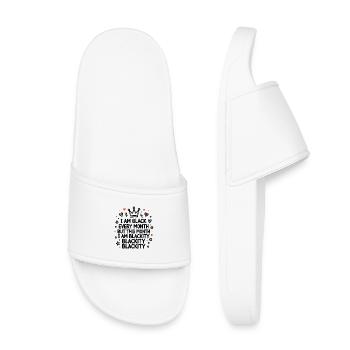 Déclaration d’Autonomisation de la Noirceur Noirceur - Claquettes enfant - blanc - Devant