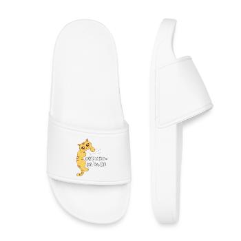 Lieblings Deckenklauer Offizielles Schlafshirt - Kinder Badelatschen - Weiß - Vorne