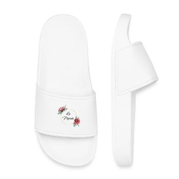La Mariée EVJF Marriage - Claquettes enfant - blanc - Devant
