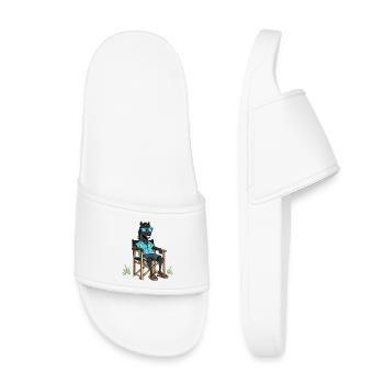 Président de la Caisse de Minorque - Claquettes enfant - blanc - Devant