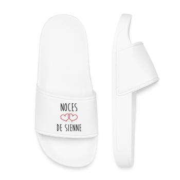 Wedding of Siena 74 years of marriage - Kids’ Pool Sliders - white - Front