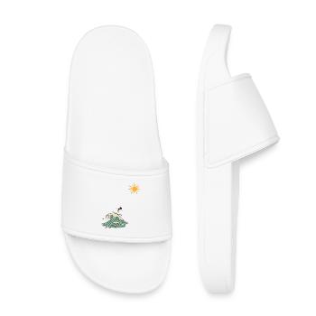 Surfeur - Claquettes enfant - blanc - Devant