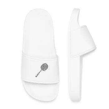 Raquettes de badminton - Claquettes enfant - blanc - Devant