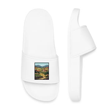 Vineyard Vista in Tuscan Hills - Kinder Badelatschen - Weiß - Vorne