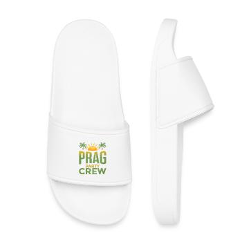 Équipe de la fête de Prague - Claquettes enfant - blanc - Devant