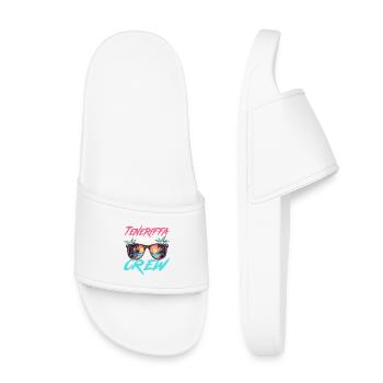 Tenerife Party Crew - Claquettes enfant - blanc - Devant