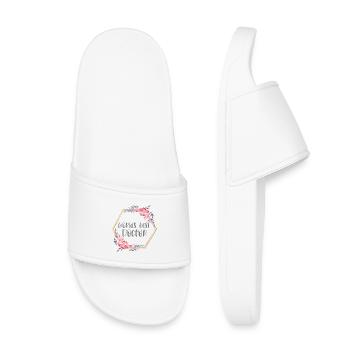 World's Best Doctor – Doctor Gift Thank You - Kids’ Pool Sliders - white - Front