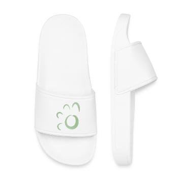 Résumé de l’Anneau Solaire Vert - Claquettes enfant - blanc - Devant