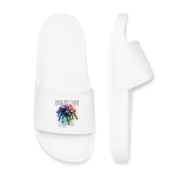 Pinktoe Rosafuss Tarantula Girl - Kids’ Pool Sliders - white - Front