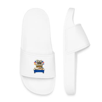 Premier jour d’école Enseignant d’élémentaire Rencontrez le Te - Claquettes enfant - blanc - Devant