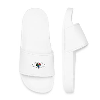 Afrique du Sud Forme de coeur - Claquettes enfant - blanc - Devant