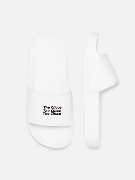 TheClicc Desing (New) - Kinder Badelatschen - Weiß