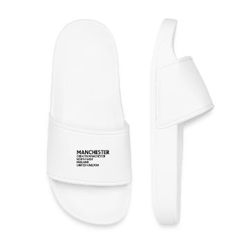 Manchester – Angleterre Lyrique - Claquettes enfant - blanc - Devant
