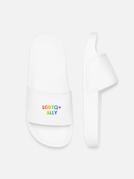 LGBTQ Ally Pride - Kinder Badelatschen - Weiß