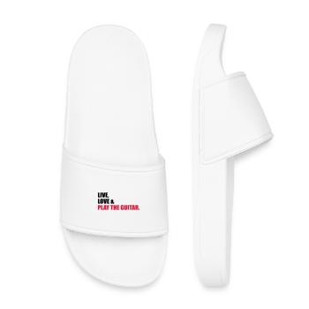 guitar - Kids’ Pool Sliders - white - Front