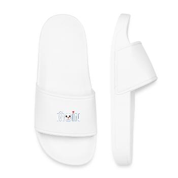 Moin Moin - Claquettes enfant - blanc - Devant