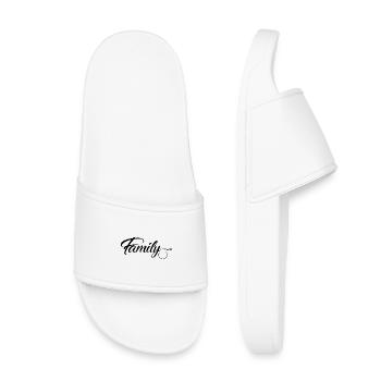 family power - Kids’ Pool Sliders - white - Front