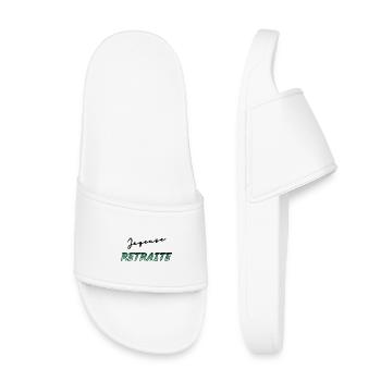 RETIREMENT. RETIREMENT. RETIRED. RETIREMENT - Kids’ Pool Sliders - white - Front