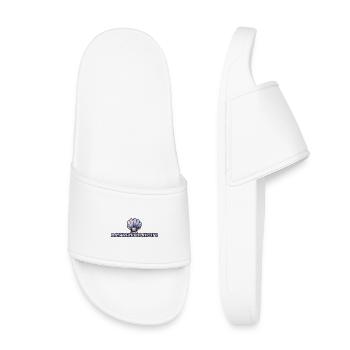 Sirène au cœur Emblème de la Coquille - Claquettes enfant - blanc - Devant
