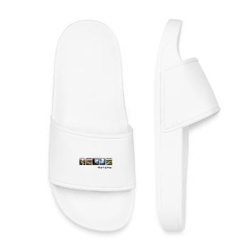 Cascades d’Islande - Claquettes enfant - blanc - Devant