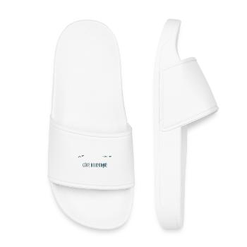 Lettrage Côte Atlantique - Claquettes enfant - blanc - Devant