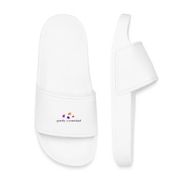 La gravité est surestimée - Bouldering Design - Claquettes enfant - blanc - Devant