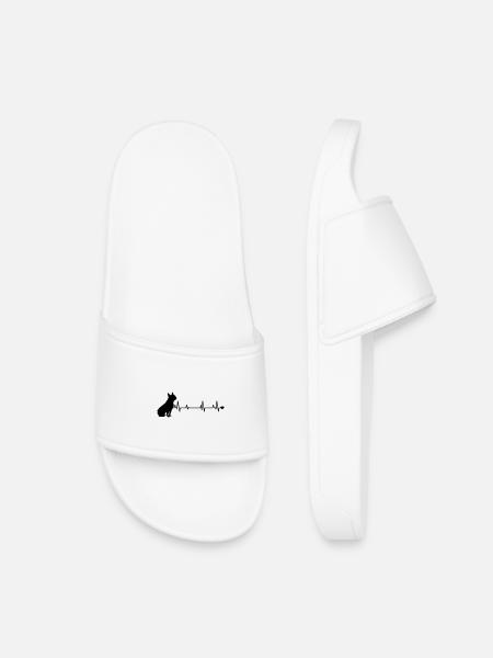 Dog - Kids’ Pool Sliders - white