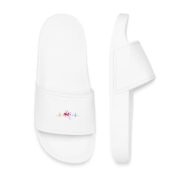 Boulderer heartbeat Bouldering Bouldering - Kids’ Pool Sliders - white - Front