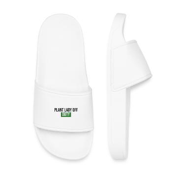 Plante En Dehors du Service - Don des Plantes - Claquettes enfant - blanc - Devant