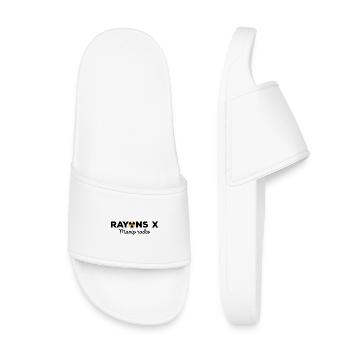 Rayons X Manip radio Danger Logo de Radiologie - Claquettes enfant - blanc - Devant