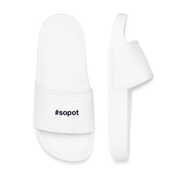 Sopot Polska, Pologne - Claquettes enfant - blanc - Devant