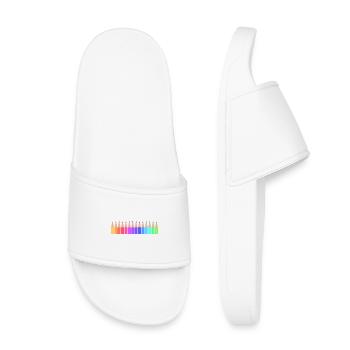 Crayons de couleur - Claquettes enfant - blanc - Devant