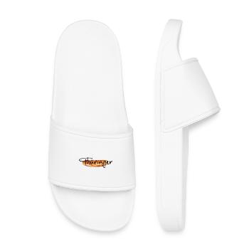 Bratwurst de Thuringe - Claquettes enfant - blanc - Devant
