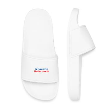 I love Dutch - Kids’ Pool Sliders - white - Front