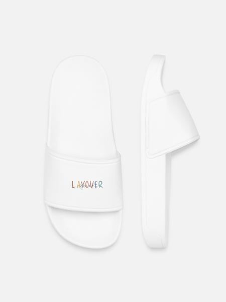 Flight Attendant Geschenk - Flugbegleiter Geschenk - Kinder Badelatschen - Weiß