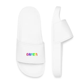joueur - Claquettes enfant - blanc - Devant