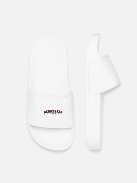 Heidelberg Germany Red/Black - Kids’ Pool Sliders - white