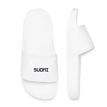 SUOMI Finland - Kids’ Pool Sliders - white - Front
