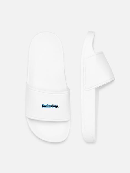 swimming - Kids’ Pool Sliders - white