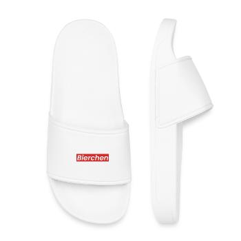 Logo de la bière - Claquettes enfant - blanc - Devant