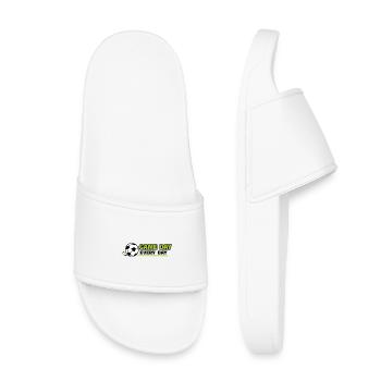 Football_Game jour, tous les jours - Claquettes enfant - blanc - Devant