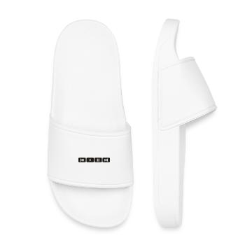 player tasten music play - Claquettes enfant - blanc - Devant