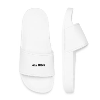 Timmy libre sauve la baleine à bosse - Claquettes enfant - blanc - Devant