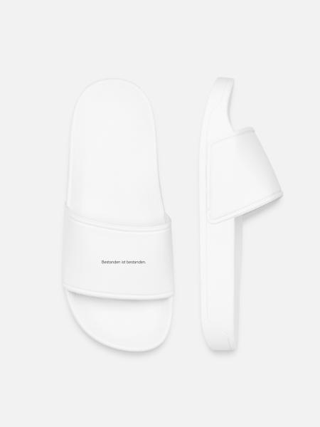 Passing is passing. - Kids’ Pool Sliders - white