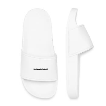 Après nous, l’avenir ! - Claquettes enfant - blanc - Devant