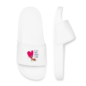 Best Mom Ever - Kids’ Pool Sliders - white - Front